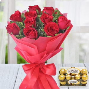 Flowers With Chocolate